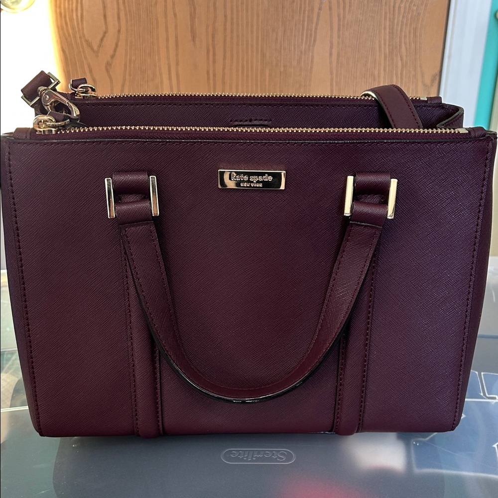 Kate Spade Deep Burgundy Satchel